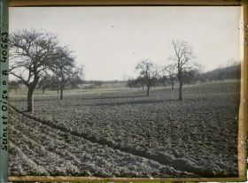Image représentant France, Les Clayes, Champs labouré