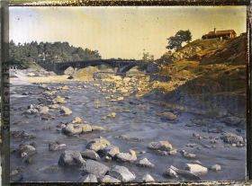 Image représentant Le pont Charles XIII sur la rivière Dalälven