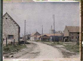 Image représentant France, Neuville-St Vaast, Une rue