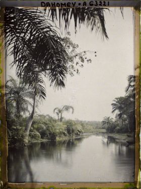 Image représentant Le marigot ou lagune d'Adjarra