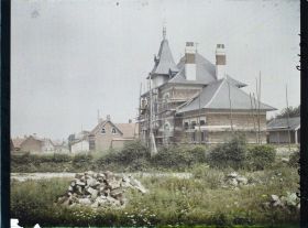 Image représentant France, Carency, Mairie en reconstruction