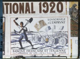 Image représentant Affiches de l'emprunt national de 1920, Banque française et italienne