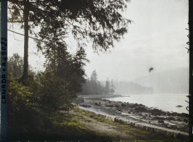 Image représentant Canada, Vancouver, Paysage du Soir à la pointe de Brockton