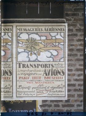 Image représentant Affiche de la compagnie des Messageries Aériennes