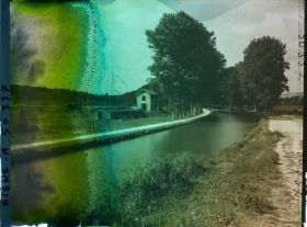 Image représentant France, Pont Arcy, Vue s/ le Canal latéral à l'Aisne