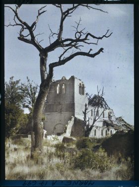 Image représentant France, St Thierry, Extérieur de l'Eglise