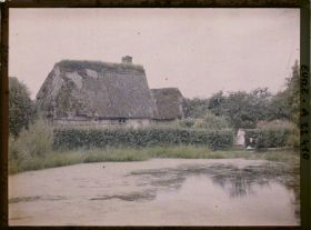 Image représentant Petite maison et mare