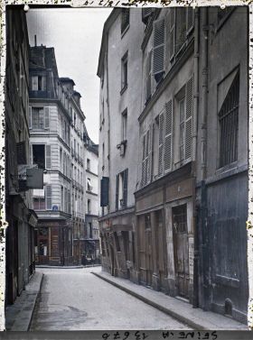 Image représentant La rue Sainte-Foy vers la rue Chénier