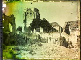 Image représentant France, Rte de Laon, Ensemble des ruines de l'Eglise