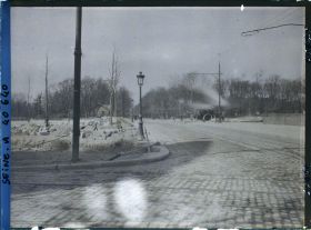 Image représentant La démolition des fortifications à la porte d'Auteuil