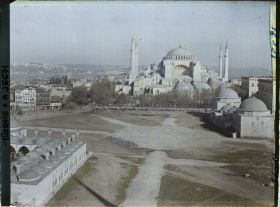 Image représentant Turquie, Constantinople, Vue panoramique sur Ste Sophie