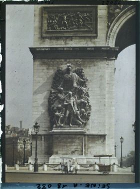 Image représentant Bas-relief gauche du côté sud de l'arc de Triomphe place de l'Etoile