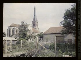 Image représentant France, Gerbévillers, Eglise reconstruite