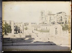 Image représentant France, Reims, Abords de la rue St Symphorien et de la rue de l'Isle