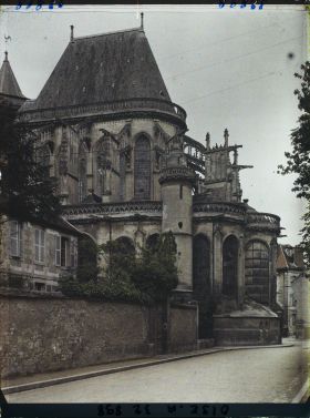 Image représentant France, Compiègne, Abside de l'Eglise St Antoine