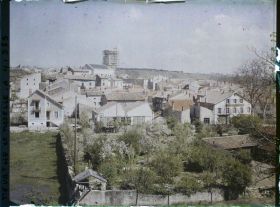 Image représentant France, Thiaucourt, Vue générale vers la nouvelle Eglise
