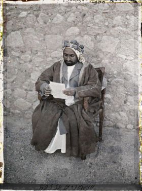 Image représentant Le cheikh Yusuf, des forces arabes du royaume du Hedjaz