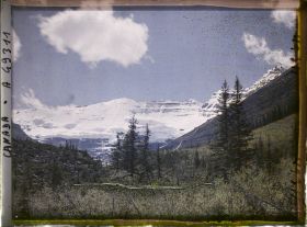 Image représentant Canada, Lac Louise, Vallée et glacier Lefroy