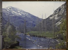 Image représentant Le Vicdessos vu de l'amont