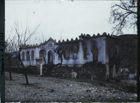 Image représentant Turquie, Aidin, La Gendarmerie incendiée