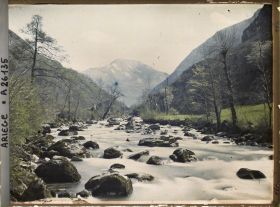 Image représentant La vallée de Vicdessos vers l'amont