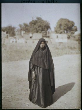 Image représentant Portrait d'une femme nubienne