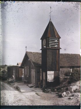 Image représentant France, Juvincourt et Damary , L'Eglise provisoire