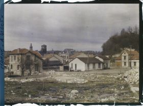 Image représentant France, Vienne le Château, Reconstructions, Vues diverses