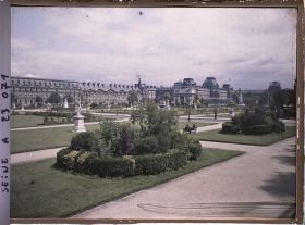 Image représentant Le Louvre et les Tuileries