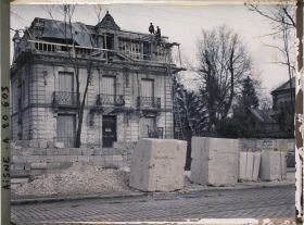 Image représentant France, Soissons, Maison en reconstruction Avenue de la Gare