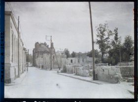 Image représentant France, Reims, Rue Eugène Desteuque, direction rue Montoison