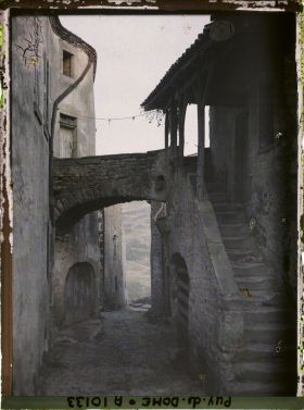 Image représentant France, Montfeyroux, Vieille rue