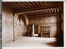 Image représentant La chambre du roi Henri III dans les appartements royaux de l'aile François 1er du château