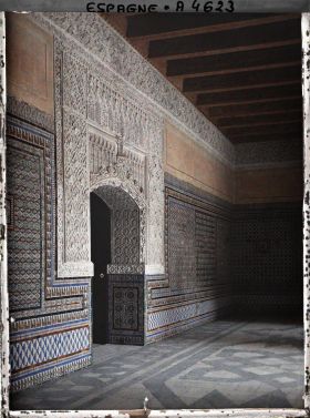 Image représentant Espagne, Séville, Vestibule de la Maison de Pilatos