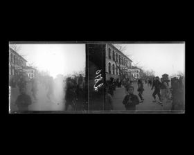 Image représentant le Bund, actuel Yanjiang dadao ("boulevard du Bord du Fleuve"), dans la Concession britannique