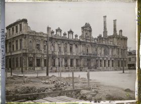 Image représentant France, Reims, Façade de l'Hôtel de Ville