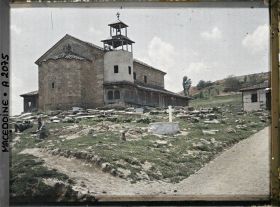 Image représentant L'Eglise de Rezna avec son clocher neuf