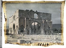 Image représentant Algérie, Lambèse, Le Prœtorium Sud Ouest