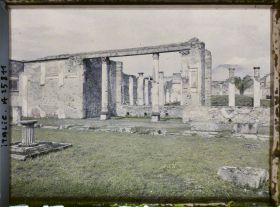 Image représentant Italie, Pompéi, La Maison du Faune (Atrium)