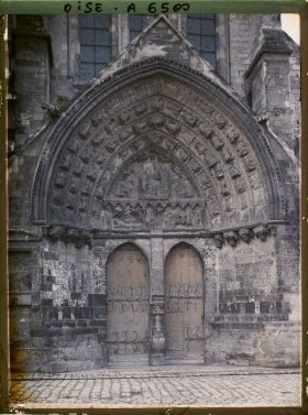 Image représentant France, Beauvais, Porte de l'Eglise St Etienne