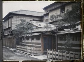 Image représentant Maisons de thé d'un quartier spécialisé (Asakusa ?)