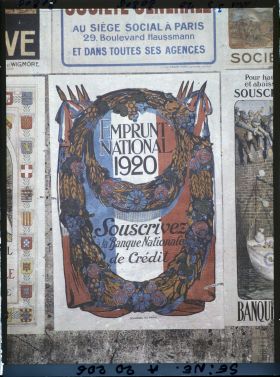 Image représentant Affiche de l'emprunt national de 1920, Banque nationale de Crédit