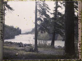 Image représentant Canada, Banff, Vue vers la Chute de la Bow