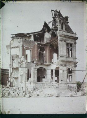 Image représentant France, Chauny, Ruines de l'Hôtel de Ville