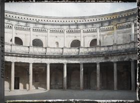 Image représentant Alhambra : cour du palais de Charles Quint