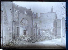 Image représentant France, Reims, Façade du Couvent