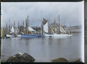 Image représentant Des thoniers dans le port