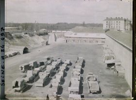 Image représentant La démolition des fortifications à la porte d'Auteuil ?
