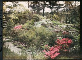 Image représentant Rocaille fleurie du " sanctuaire japonais " et chemins proches du sorinto