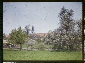 Image représentant France, Fontenay-Fleuri, Paysage de Fontenay pris du même point